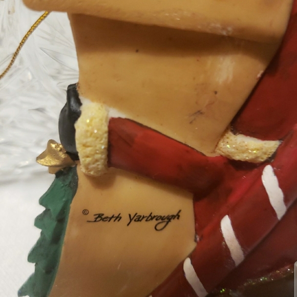 Vintage BETH YARBROUGH Christmas Ornament - Picture 5 of 7